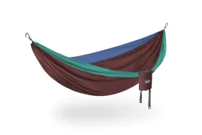 ENO DoubleNest Hammock Prints - Seaglass/Merlot/Denim