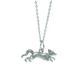 Fox Pendant Charm Necklace