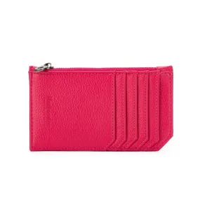 Gabbie Fuchsia Card Holder/Coin Purse