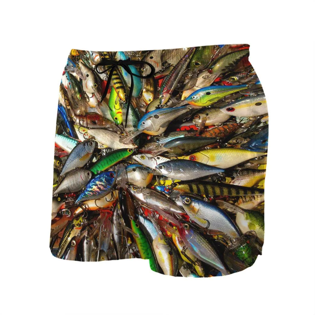 Gearhuman 3D Fishing Baits Stainless Steal Shorts