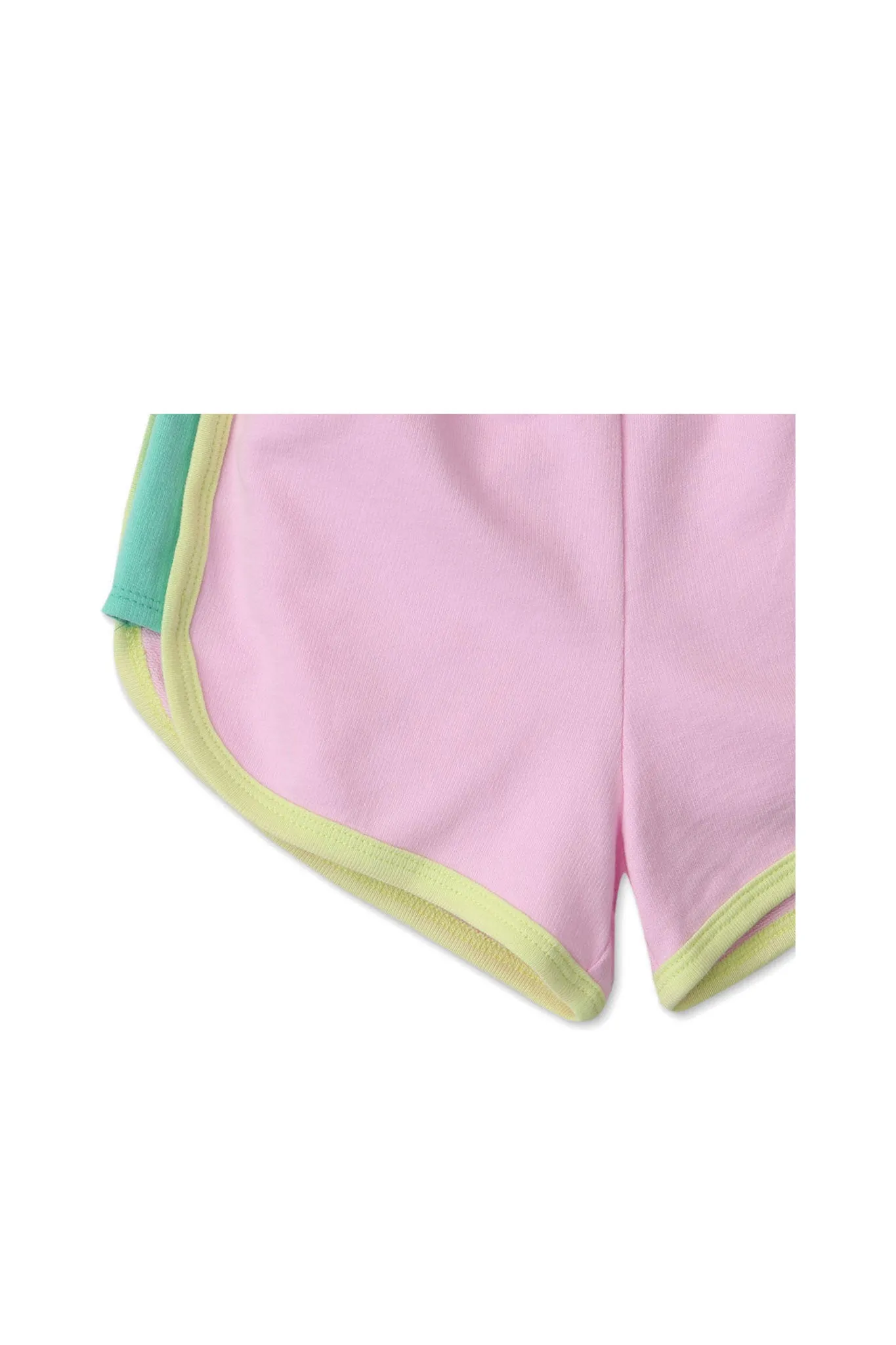 Gingernaps Color Blocking Dolphin Shorts