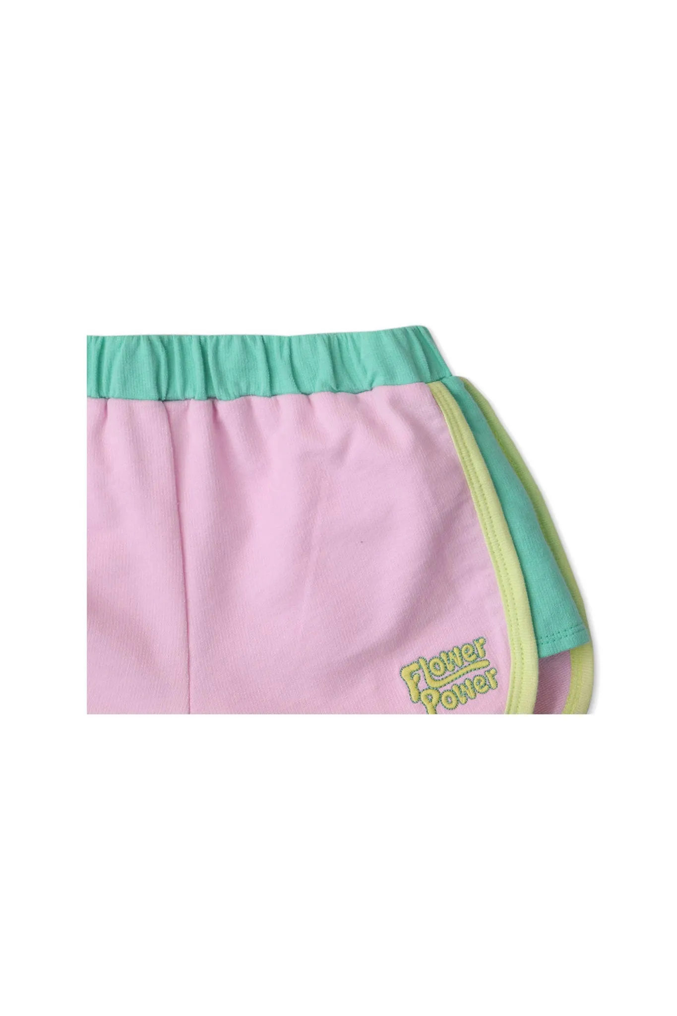 Gingernaps Color Blocking Dolphin Shorts