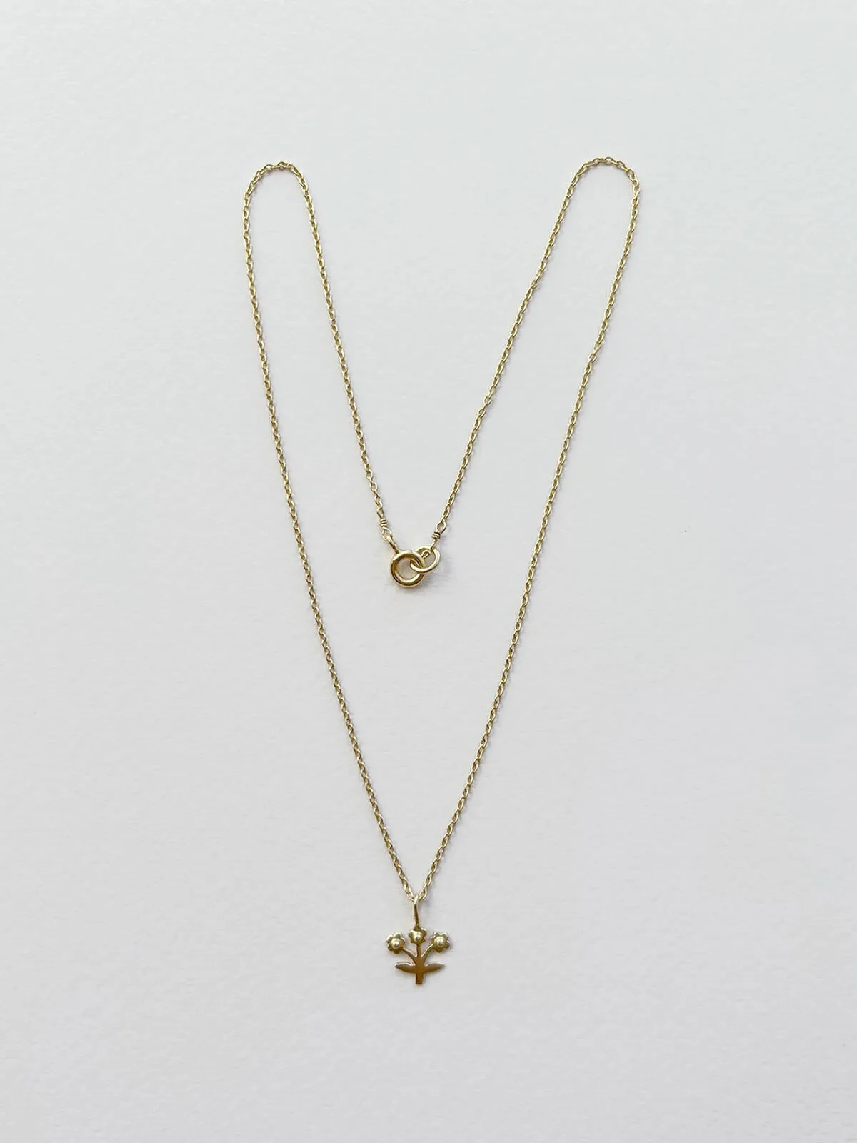 Gold Posie Necklace