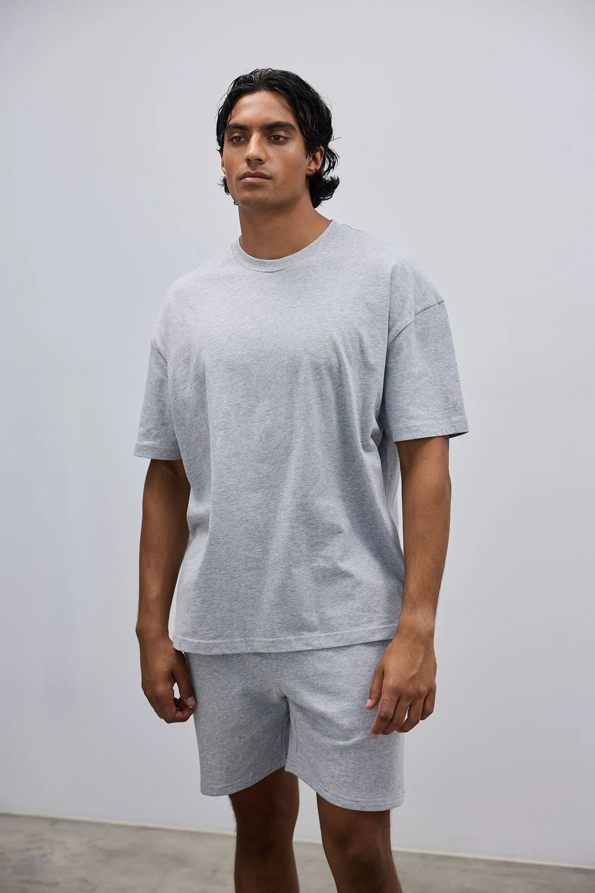 Henderson Box Fit T Shirt Grey