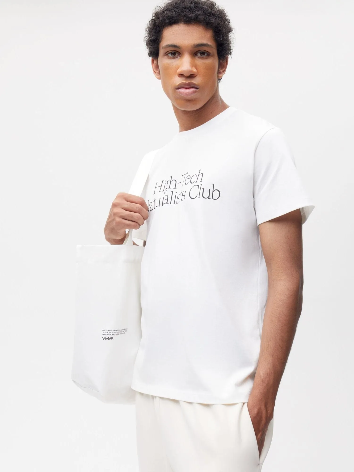 High-Tech Naturalists Club Tote Bag—ivory