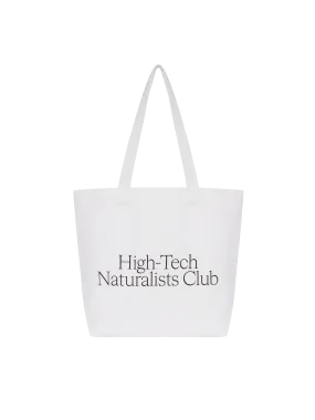 High-Tech Naturalists Club Tote Bag—ivory