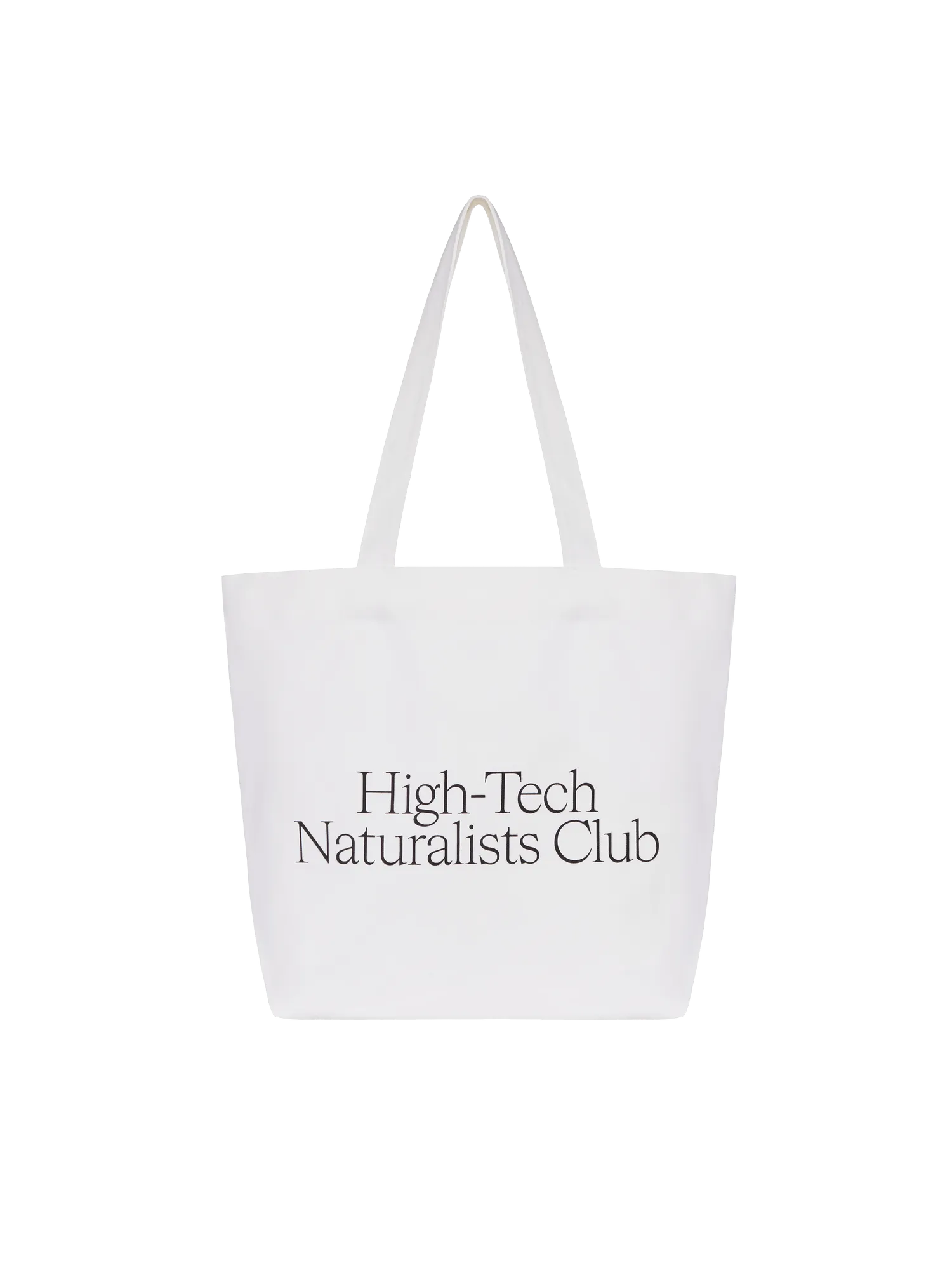 High-Tech Naturalists Club Tote Bag—ivory