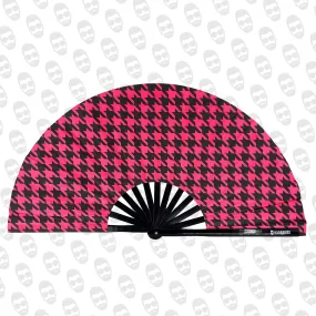 Houndstooth UV Fan