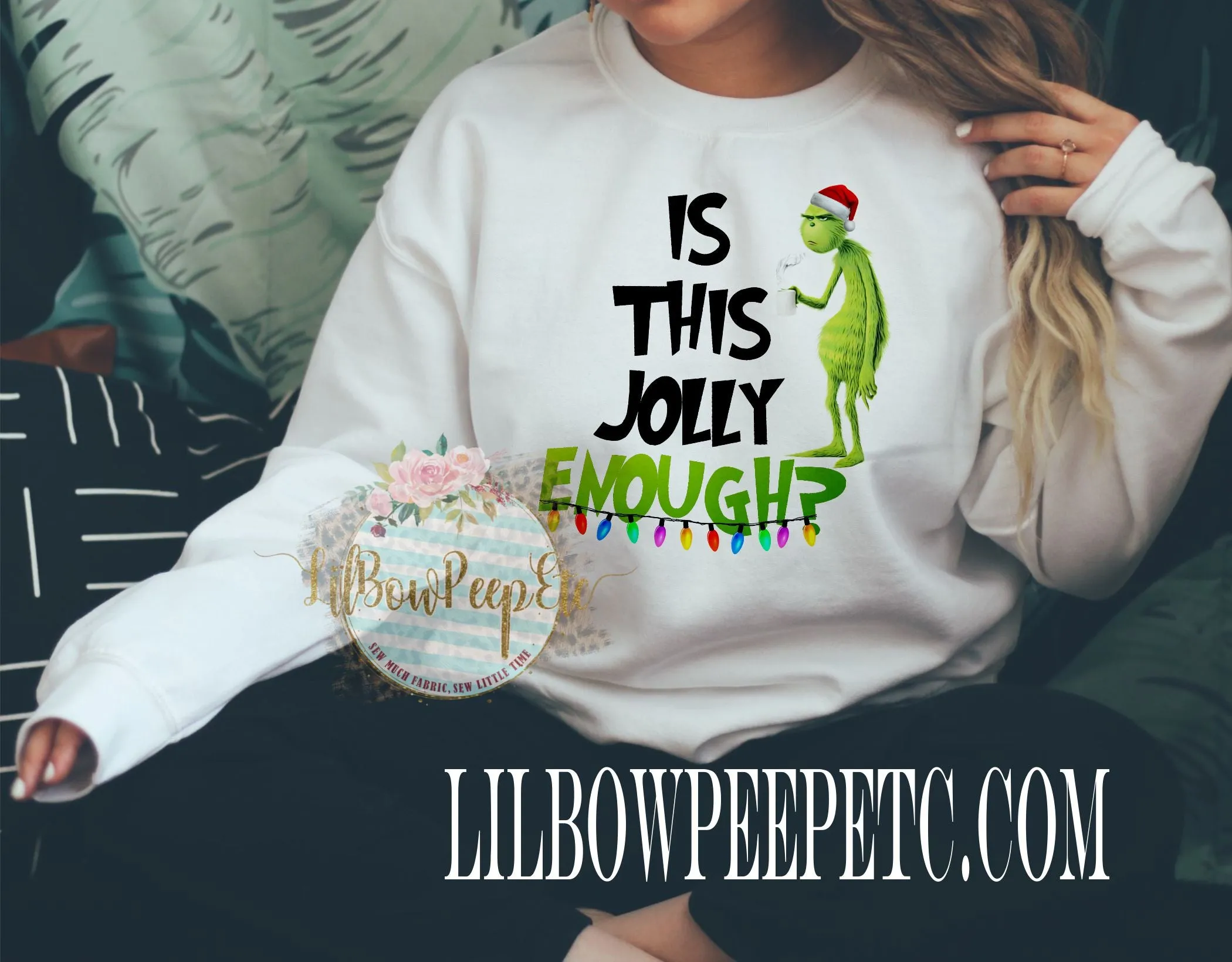 Is This Jolly Enough Crew Unisex Sweatshirt