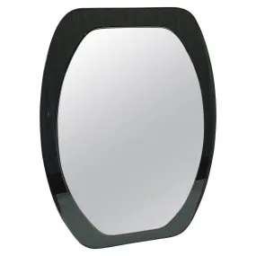 Italian Modern Two-Tone Mirror in the Manner of Fontana Arte