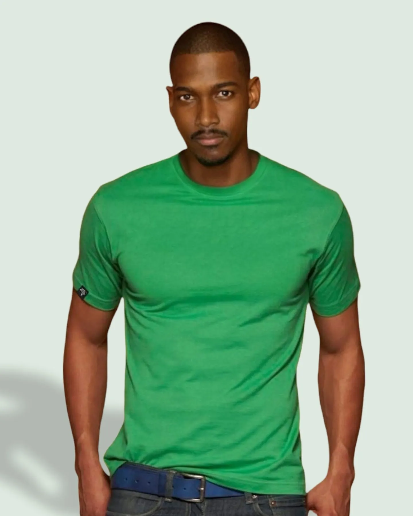 JAN 0002 ― Herren Heavy Komfort T-Shirt - Lime Grün