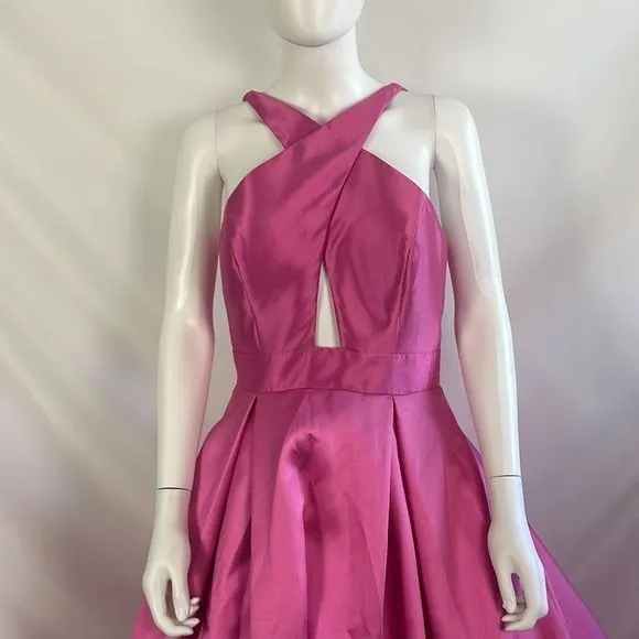 JovaniBright Pink Ball Gown