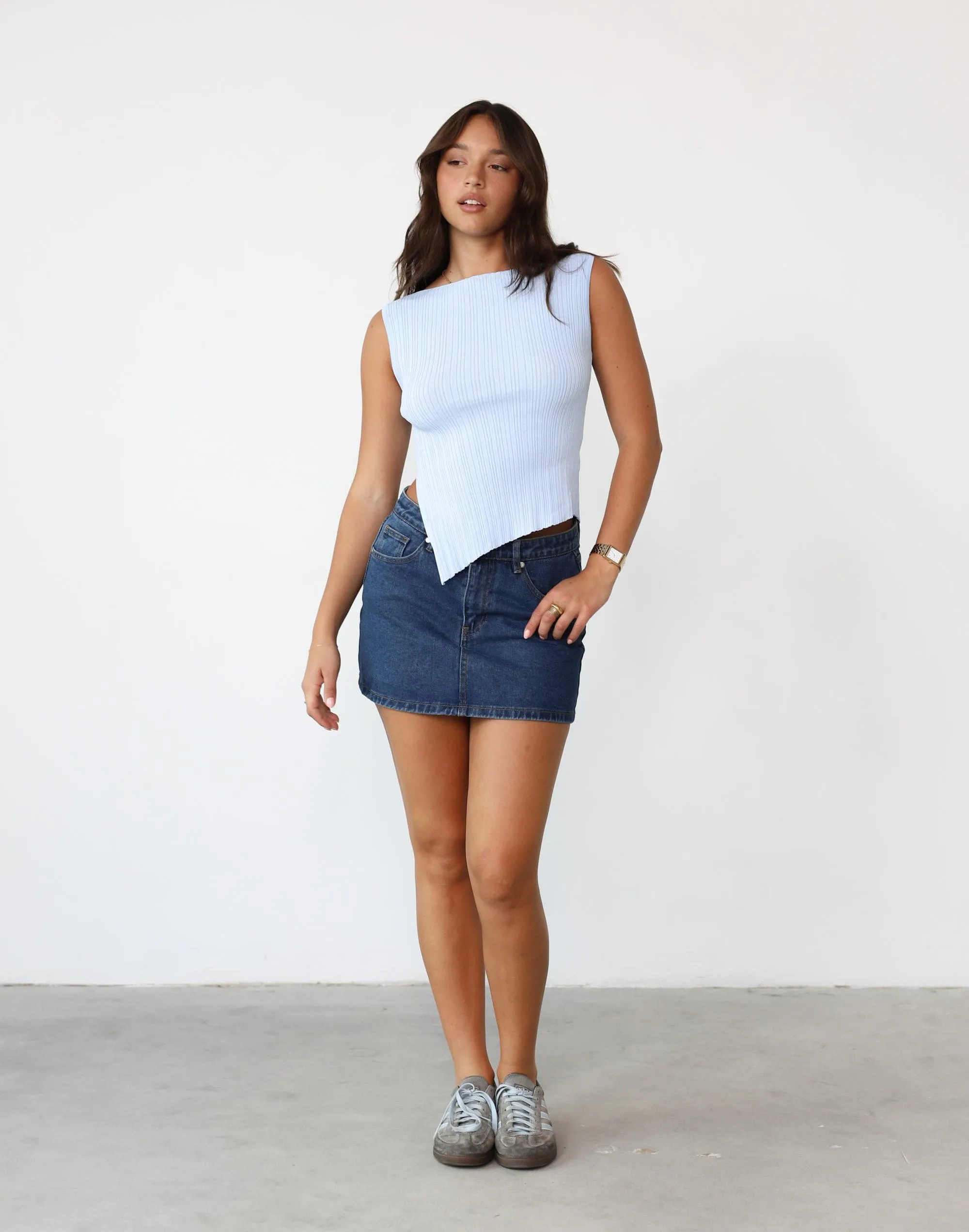 Kienna Top (Pale Blue)