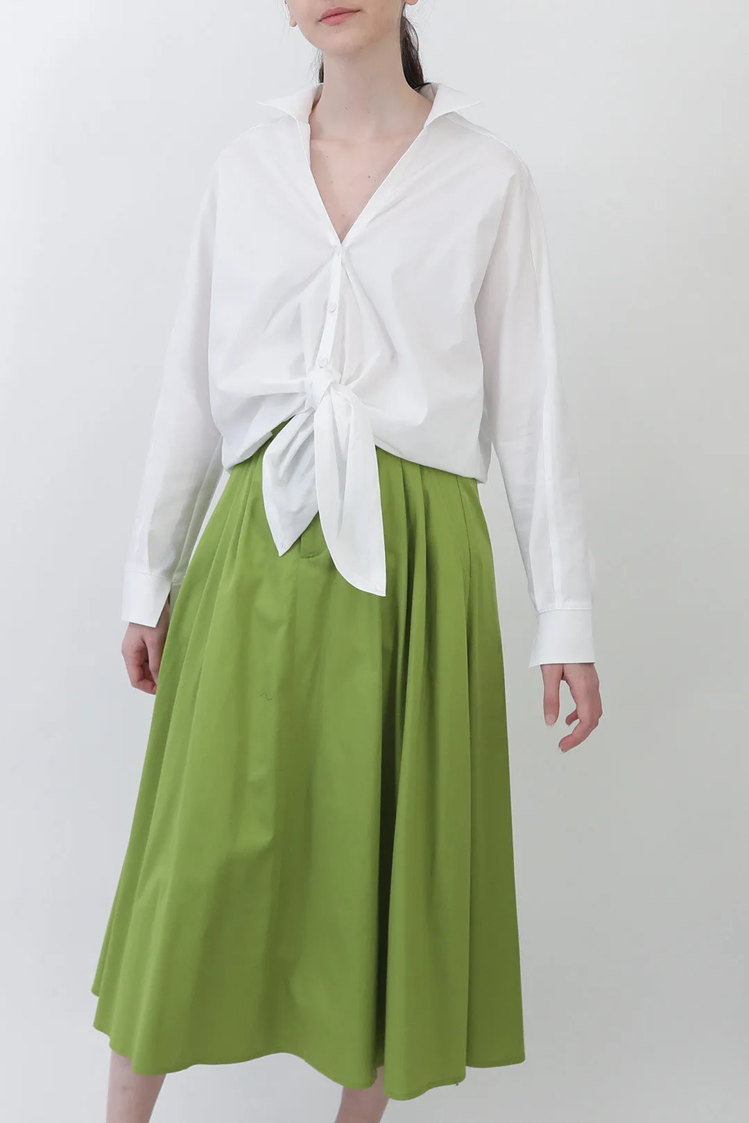 LEA SKIRT IN ITALIAN COTTON