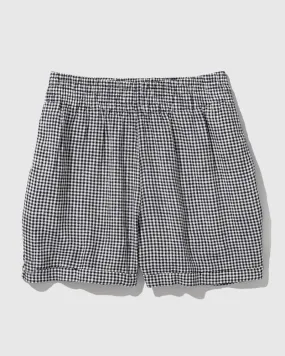 Linen Pull-On Short