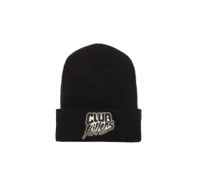 Logo Cuffed Beanie - Black