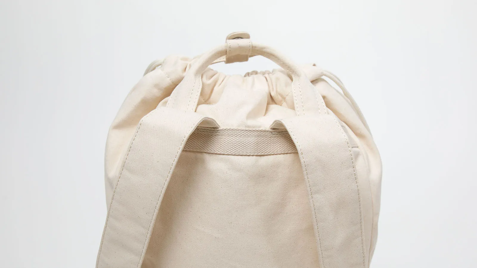 Macaroon Drawstring Organic Cotton Series Backpack