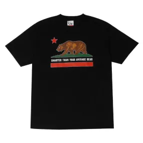 Mens Cali Bear T-Shirt Black