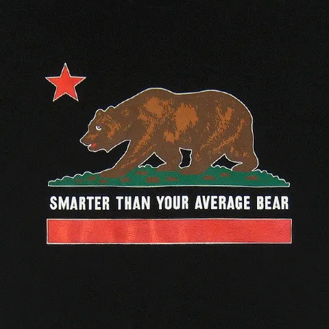 Mens Cali Bear T-Shirt Black