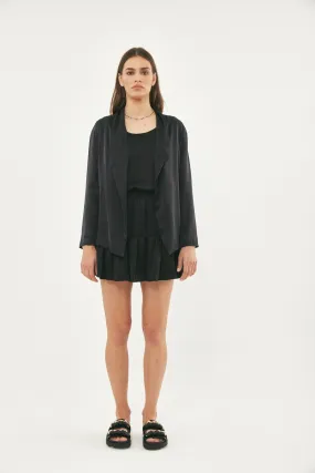 MILLA BLACK SILK JACKET