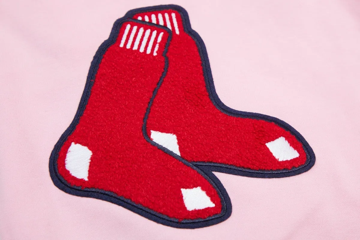 MLB BOSTON RED SOX CLASSIC CHENILLE MEN'S SHORT (PINK)