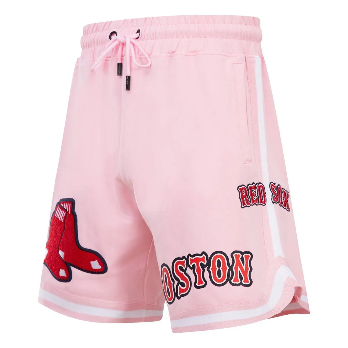 MLB BOSTON RED SOX CLASSIC CHENILLE MEN'S SHORT (PINK)