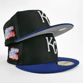 New Era Custom Exclusive Fitted Kansas City 1985 WS Black Alternate Cap