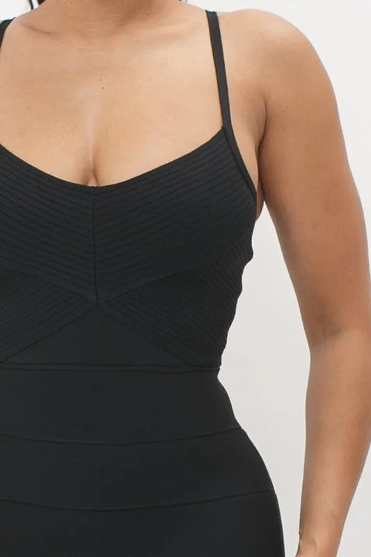 Nicki Bandage Dress (Black)