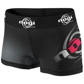 Nogi Vale Tudo Shorts Black and Red