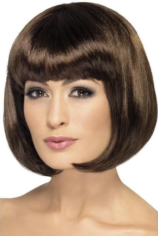 Partyrama Wig, 12 inch | Brown