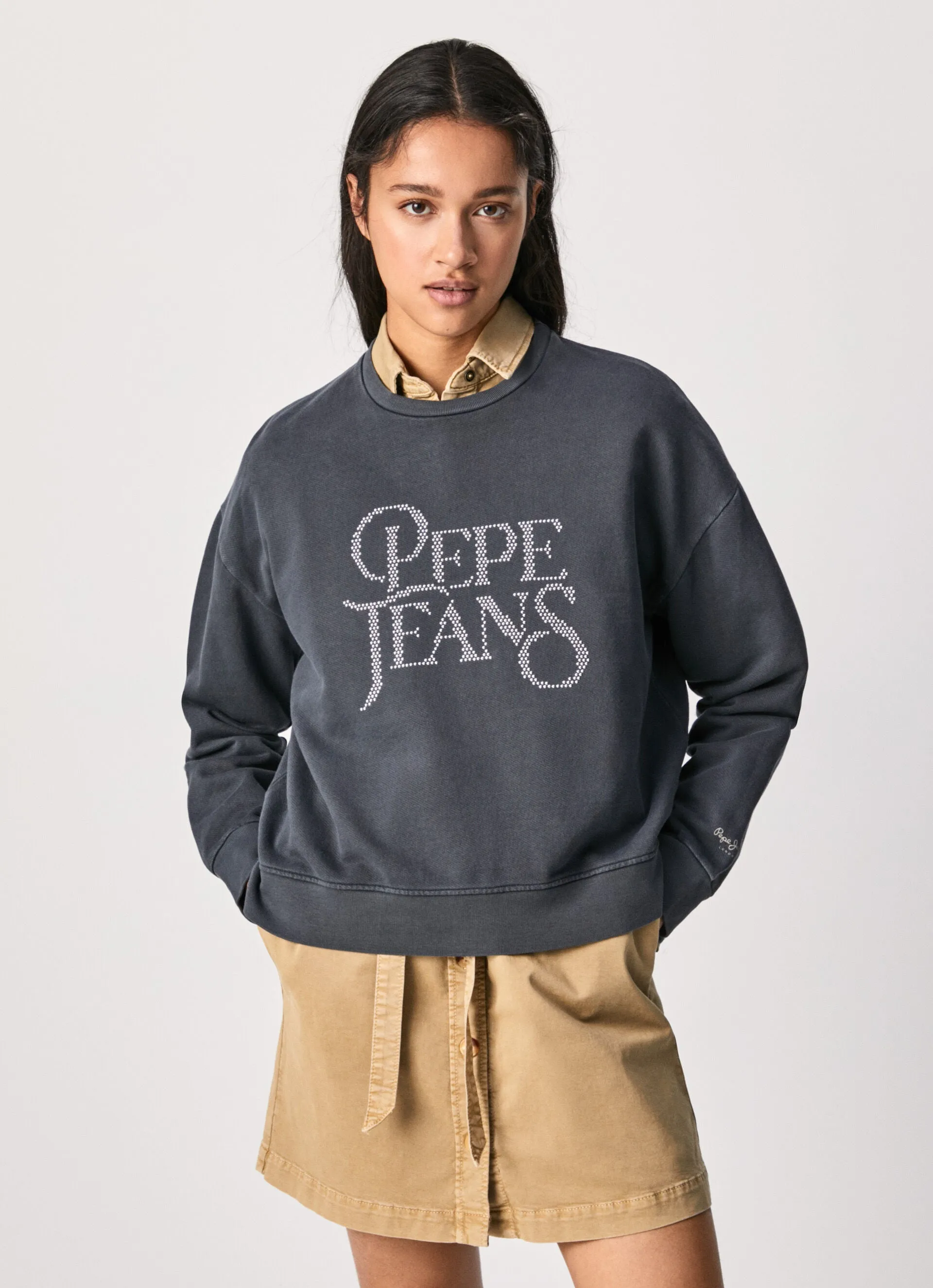 PepeJeans Sweatshirt Evita PL581102 eclipse