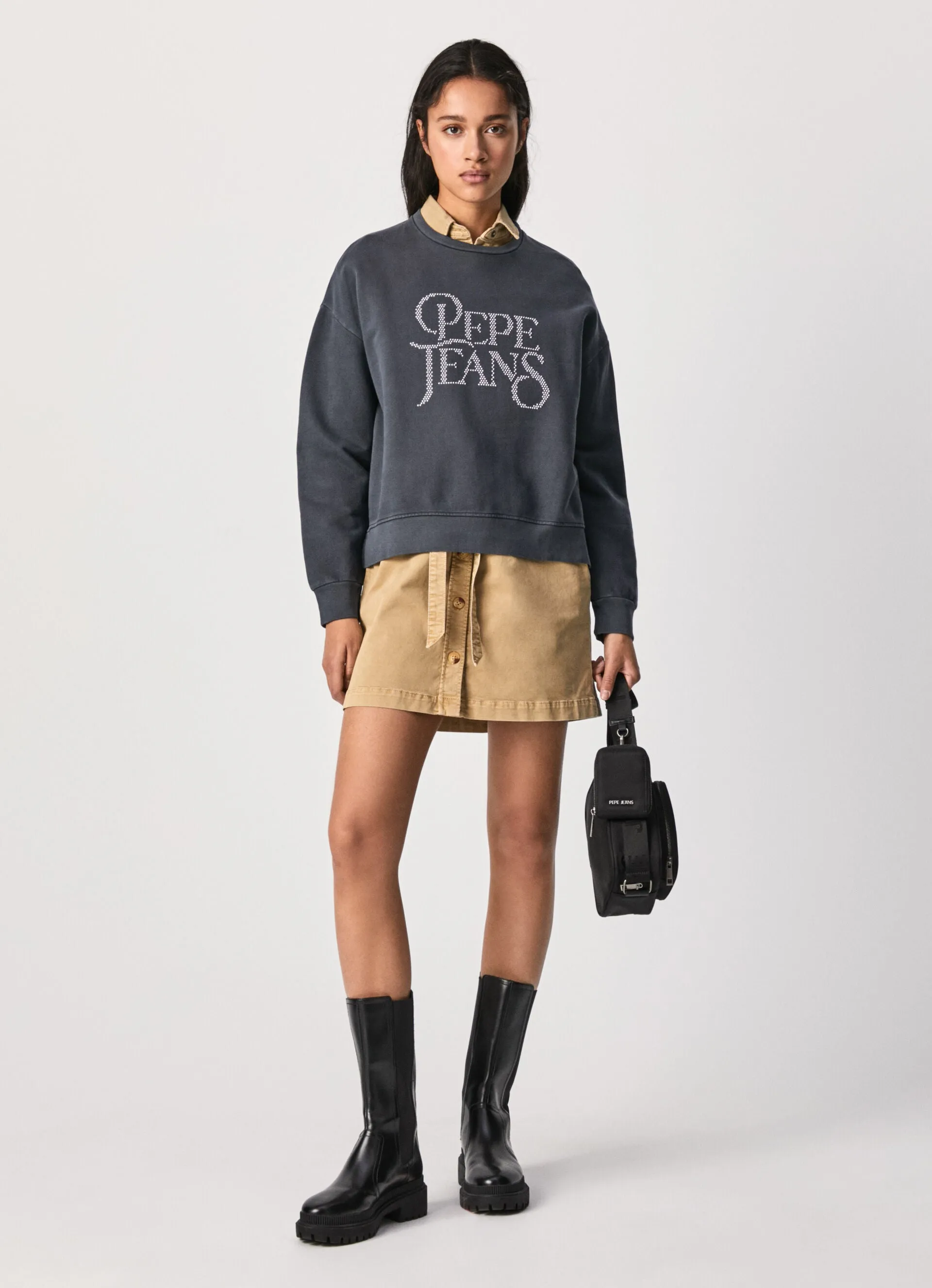 PepeJeans Sweatshirt Evita PL581102 eclipse