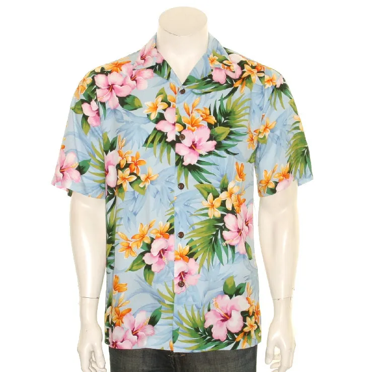 Pink Hibiscus Aloha Shirt