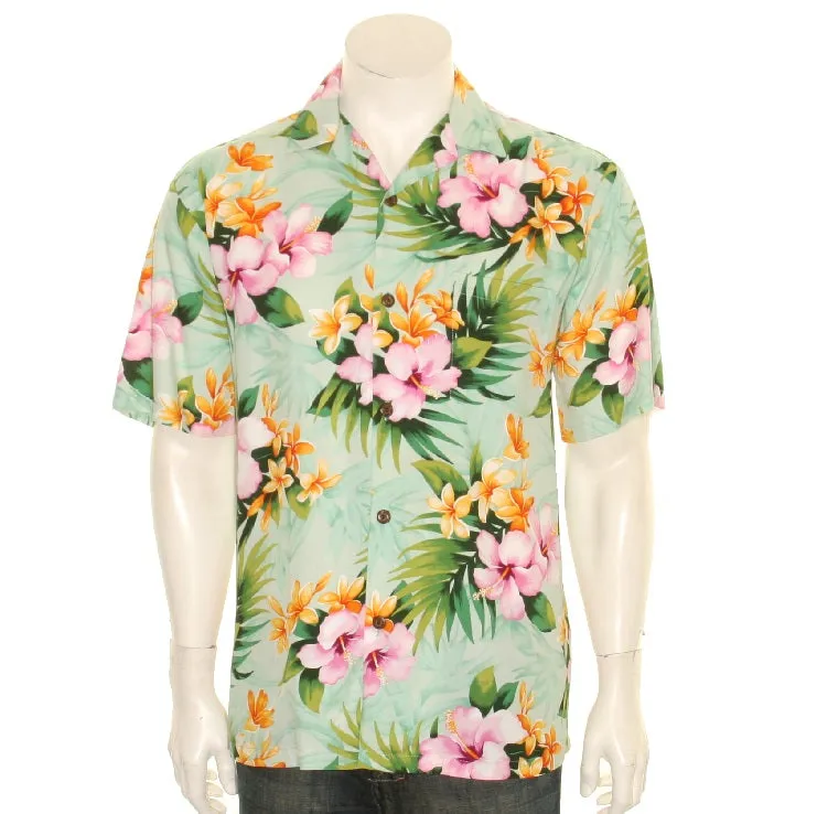 Pink Hibiscus Aloha Shirt