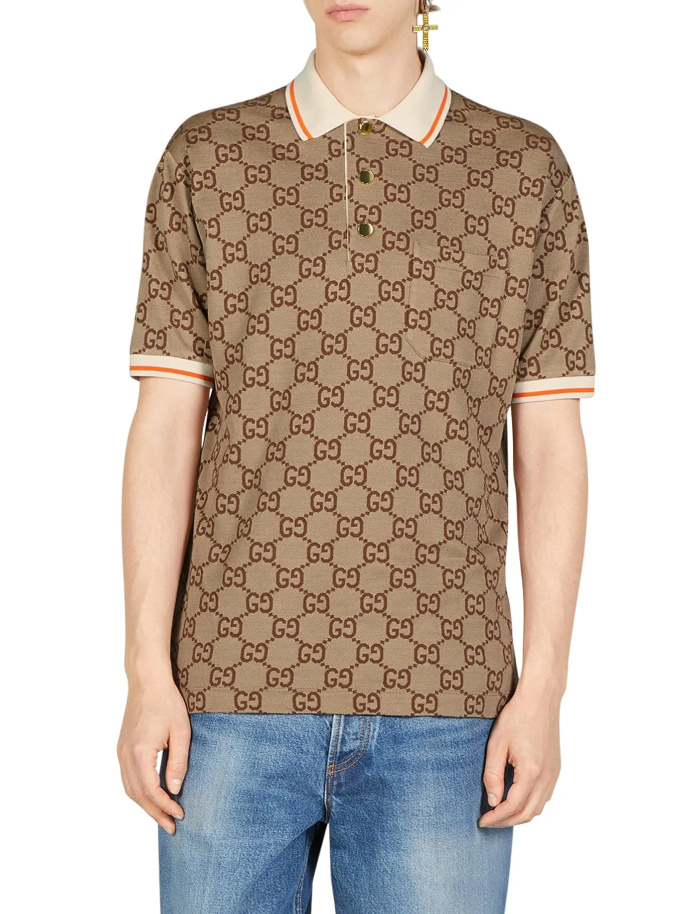 POLO PIQUET JACQUARD