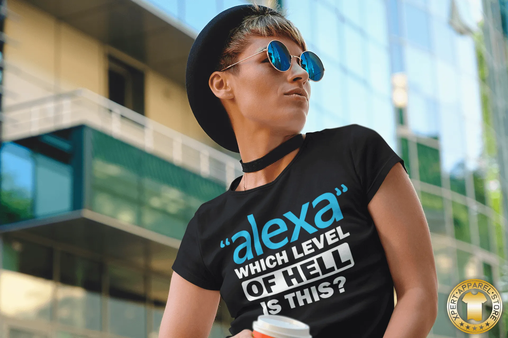 "Alexa" Which Level Of Hell Is This / Funny / Sarcastic Tee