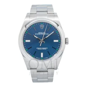 Rolex Oyster Perpetual 114300 39MM Blue Dial With Stainless Steel Oyster Bracelet