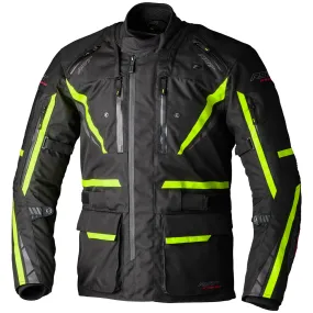 RST Pro Series Paragon 7 CE Mens Textile Jacket - Black / Flo Yellow