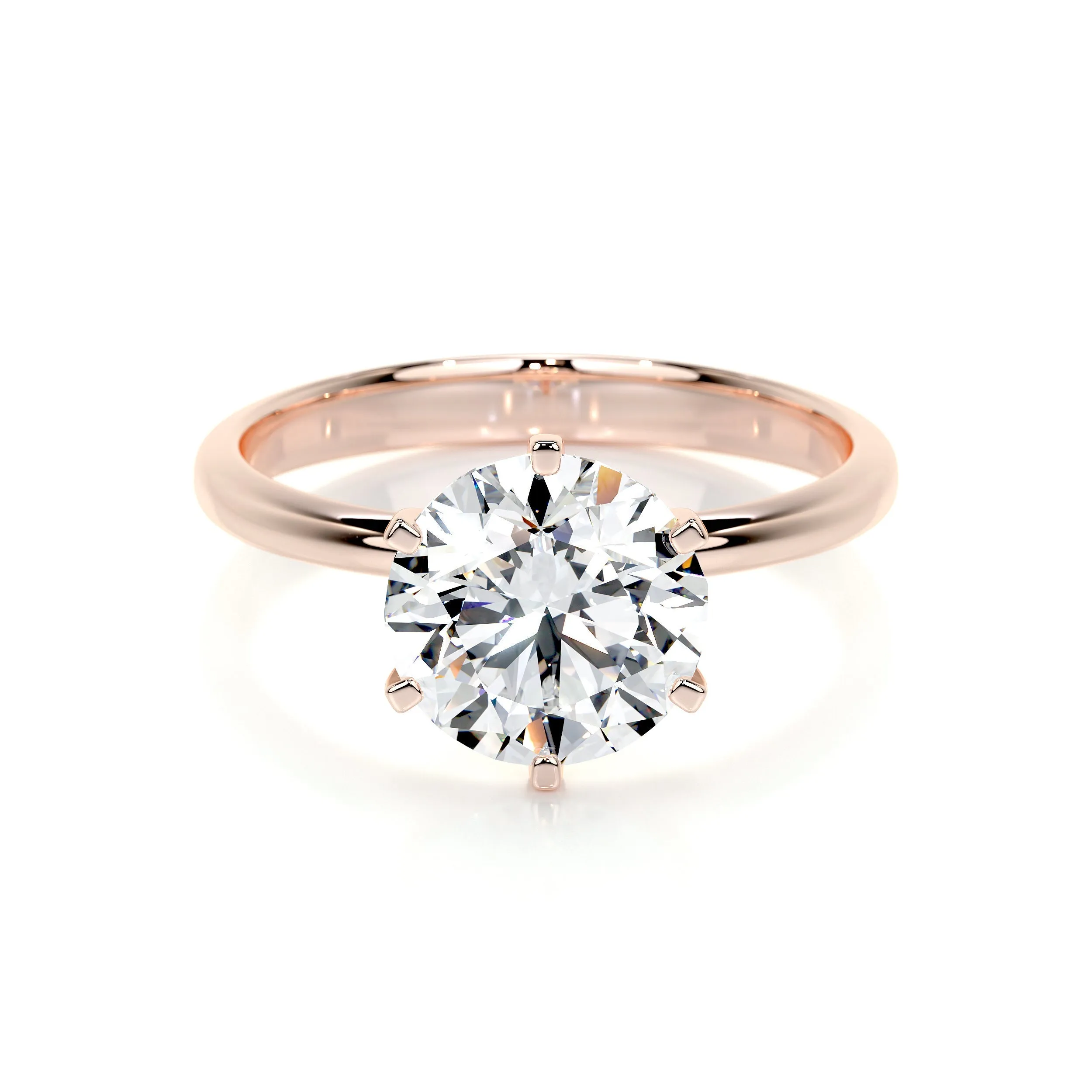 Samantha Lab Grown Diamond Ring -14K Rose Gold