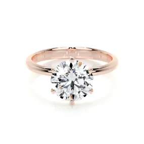 Samantha Lab Grown Diamond Ring -14K Rose Gold