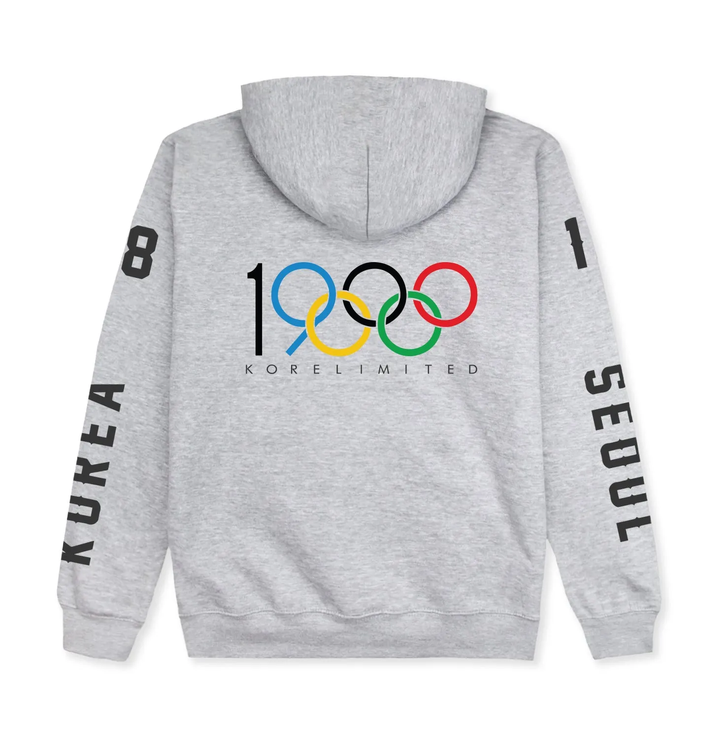 SEOUL 1988 HOODIE (HEATHER GREY)