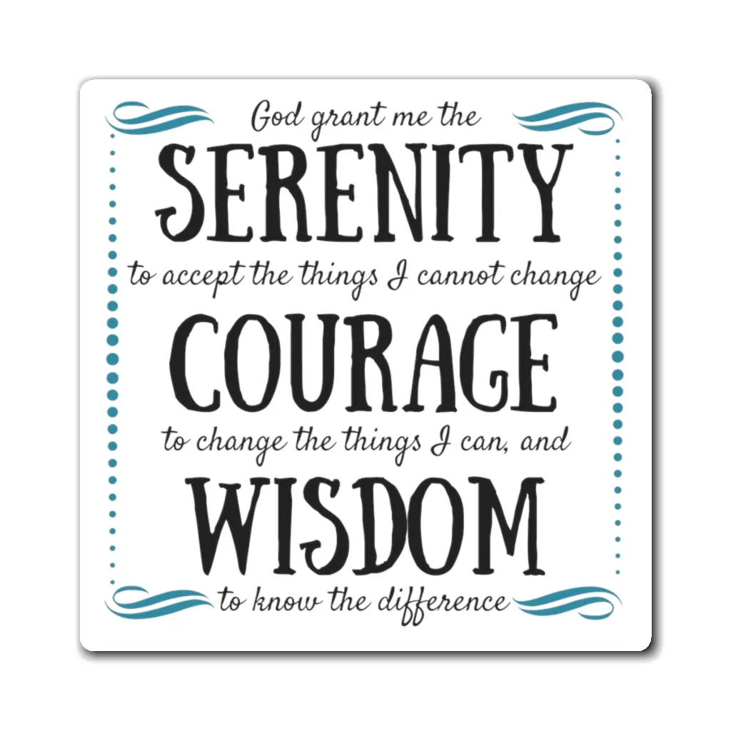 Serenity Prayer Magnet