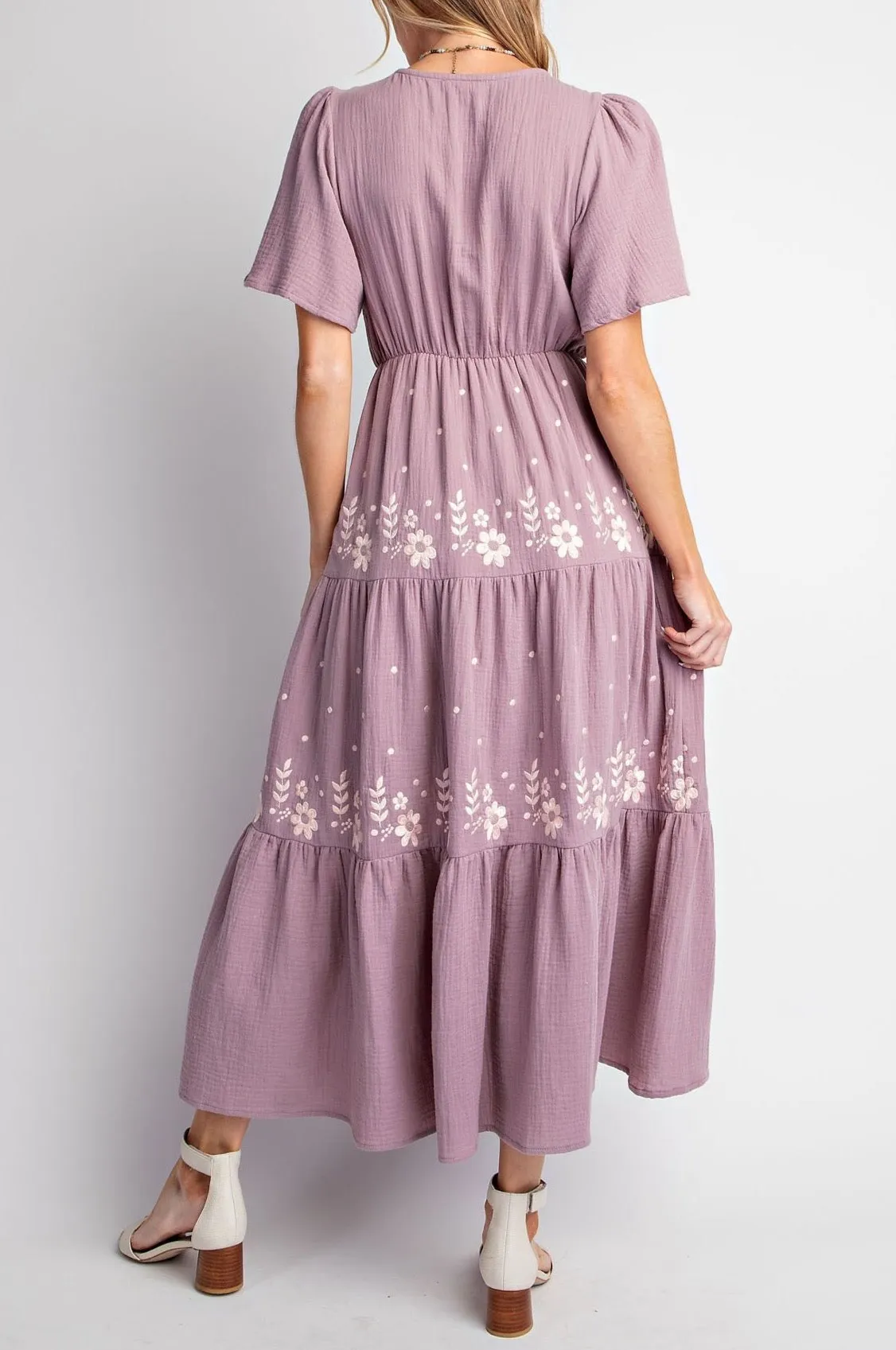 Shira Dress in Purple