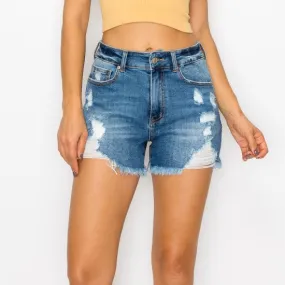 SHORT MEZCLILLA CON DESTRUCCIN 90267