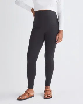 Tessa Deluxe Bamboo Maternity Leggings - Black