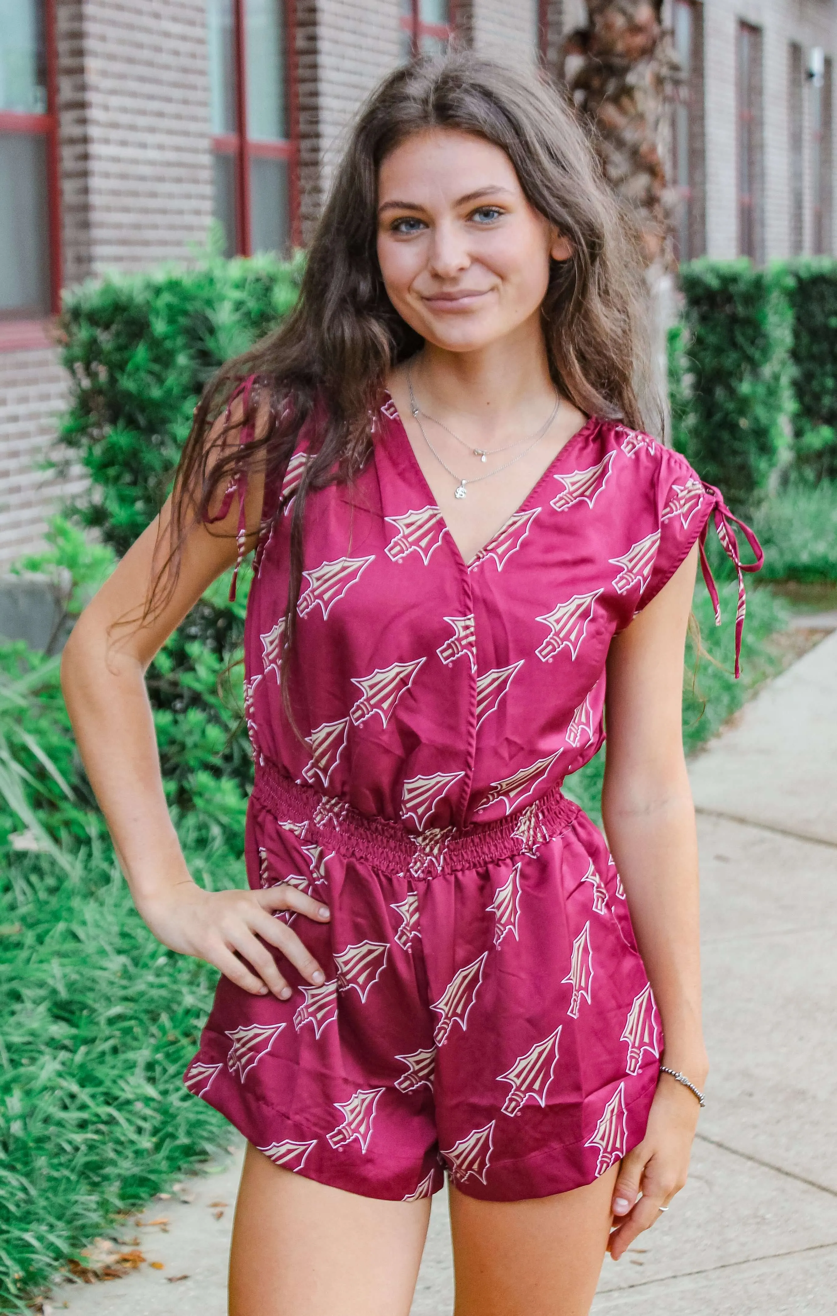 The FSU Spear Poly Romper