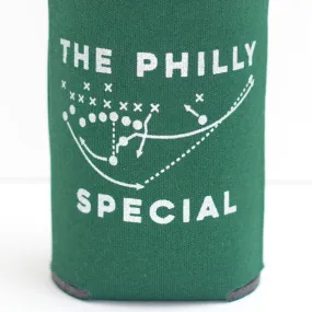 The Philly Special, Eagles beer can coolie, Philadelphia Eagles football gift