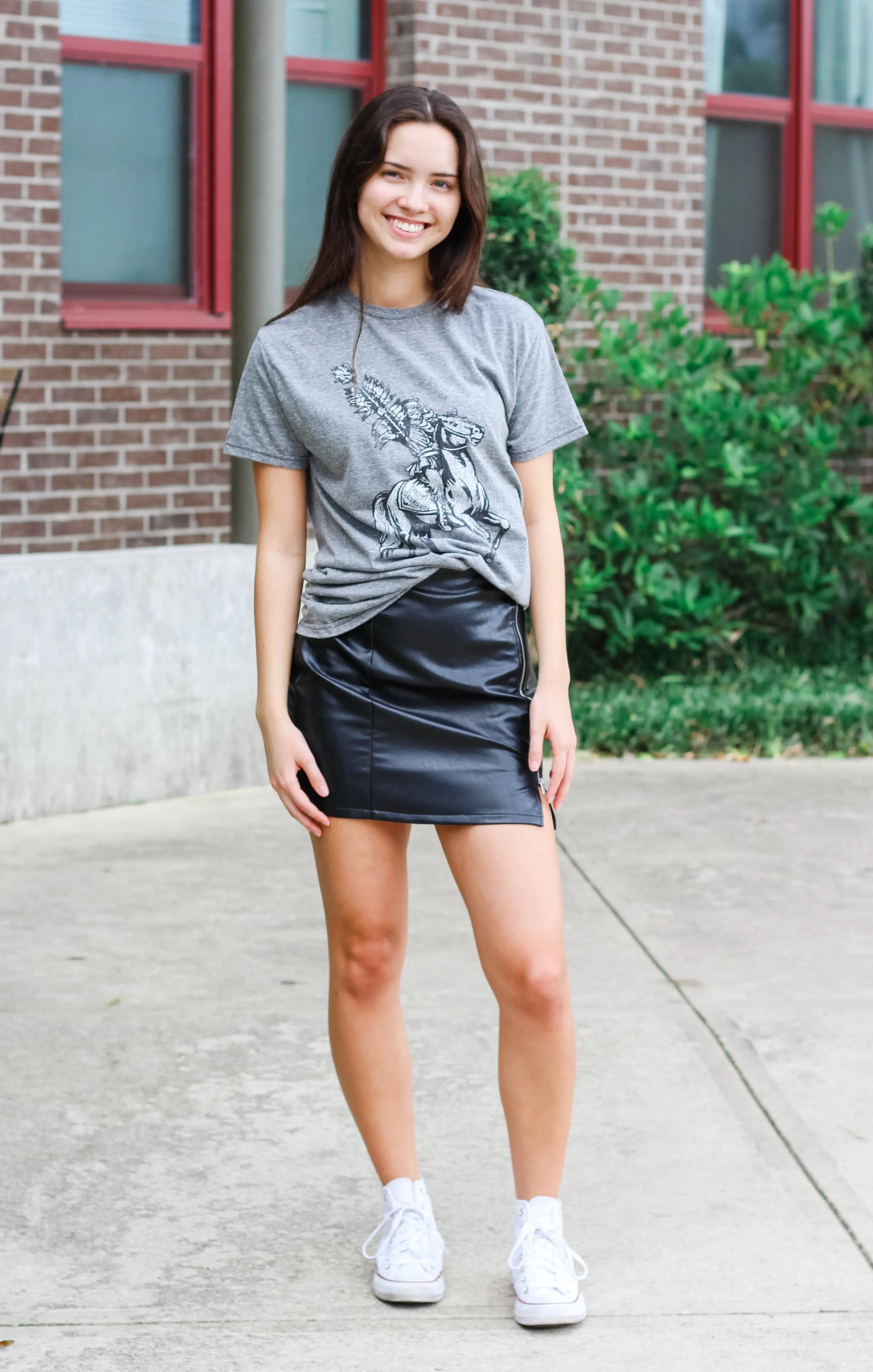 The Renegade Vintage Boyfriend Tee (Heather Grey)