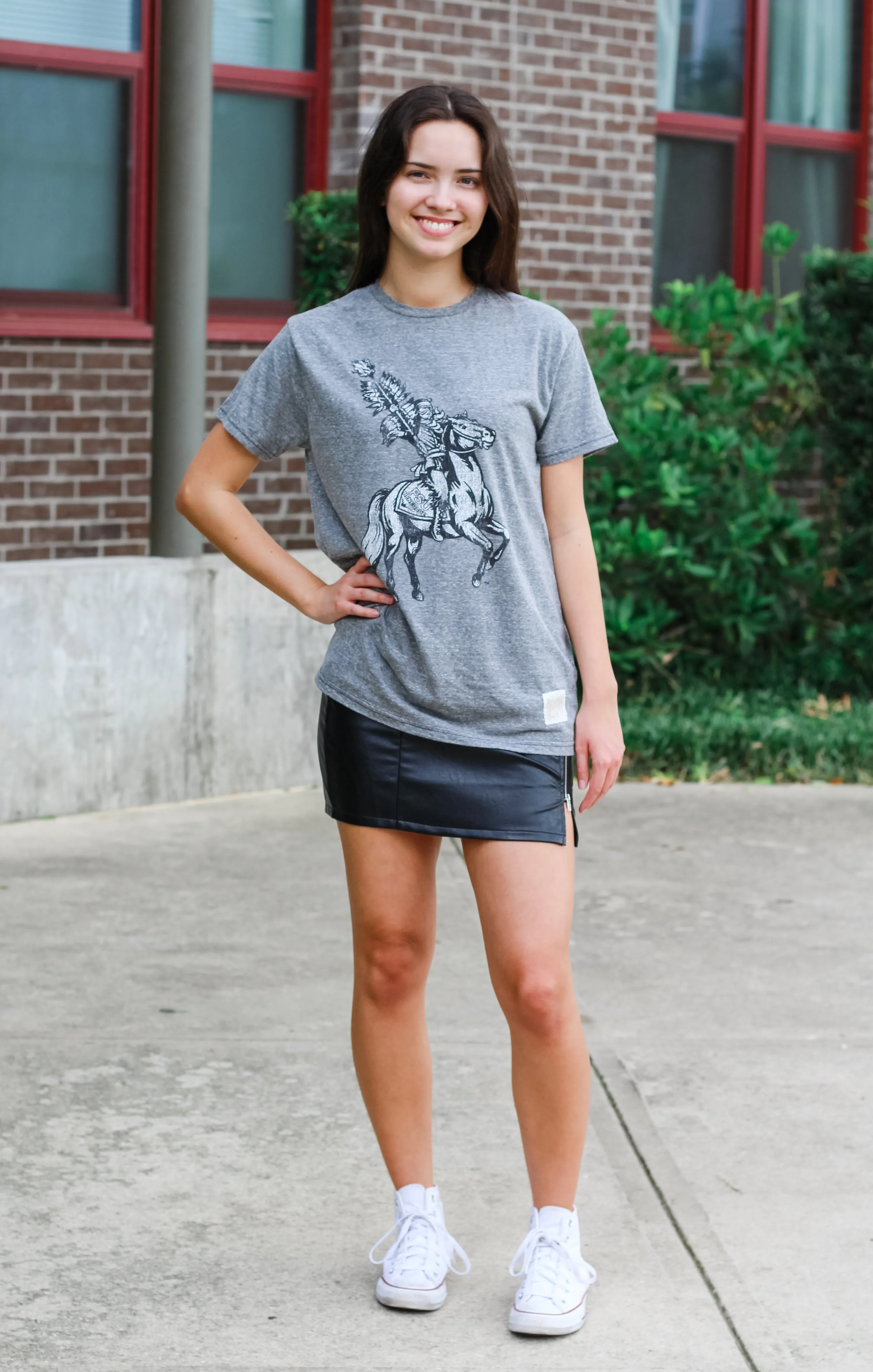 The Renegade Vintage Boyfriend Tee (Heather Grey)