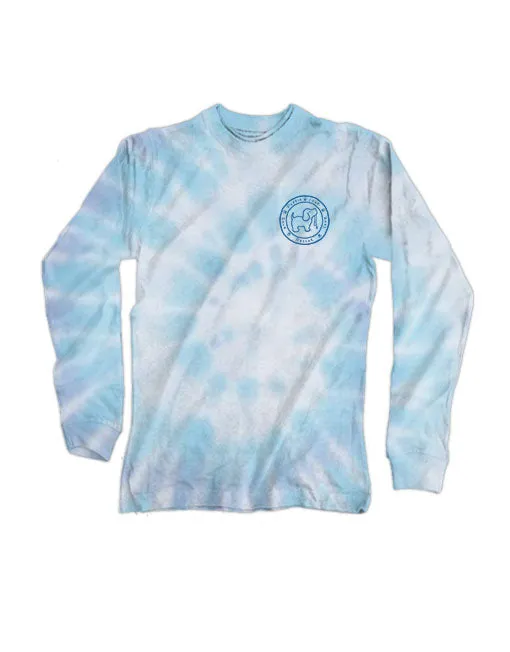 TIE DYE #4 PUP, YOUTH LS